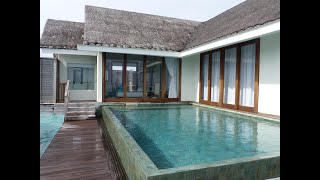 Anantara Kihavah Wasser Villa mit Pool [upl. by Asirb]