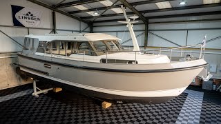 Linssen 35 SL Walkthrough At Crawfords Marina [upl. by Kendre659]