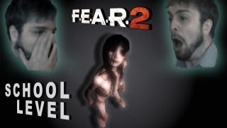 Steve plays FEAR 2 school level alone in the dark [upl. by Lessard]