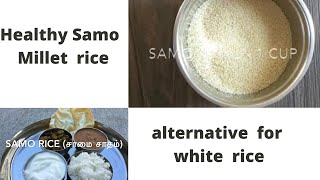 How to make healthy Samo Millet rice saamai alternative for white rice [upl. by Nevur]