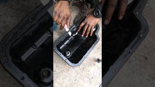 Leaky oil sump repaired oilsump citroen [upl. by Hooper591]