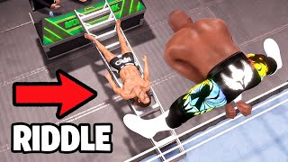 WWE 2K22 MyRISE  Money in the Bank Match [upl. by Esinwahs]