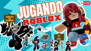 JUGANDO ROBLOX CON SUSCRIPTORES 💎 UNETE A JUGAR ⭐  KradRaven89 [upl. by Dirrej774]