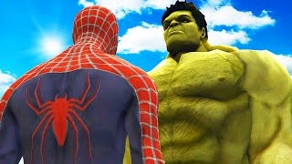 BIG HULK VS SPIDERMAN  THE INCREDIBLE HULK VS SPIDERMAN 2002 [upl. by Hen]