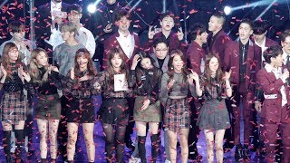 171129 BTOB CLC BAP  엔딩무대 Ending Stage  MBN 히어로 콘서트 [upl. by Carpenter477]