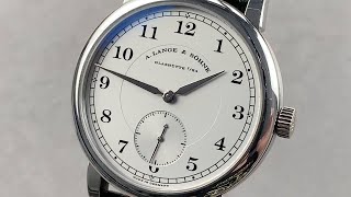 A Lange amp Sohne 1815 Limited Edition 233025 A Lange amp Sohne Watch Review [upl. by Odrareve555]