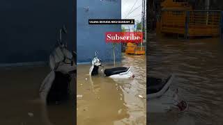 Vanadevuda niku dandam Floodvijayawada Floodbudameruvijayawadafoodbloggersfloodyoutubeshorts [upl. by Annunciata814]