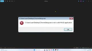 ChromeSetupexe no es una aplicación Win32 válida en Windows 7 SOLUCION [upl. by Amoakuh]