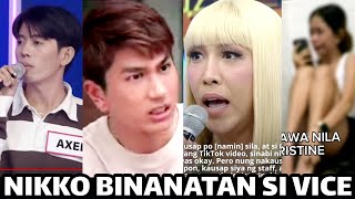 Nikko Natividad BINANATAN Si Vice Ganda sa Axel Christine Showtime Expecially For You Issue [upl. by Assilak]