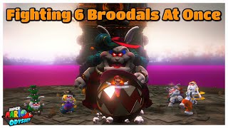 What If You Fight All 6 Broodals At The Same Time  Super Mario Odyssey [upl. by Ecitnirp]