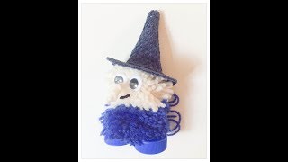 DIY Halloween Faire une Sorcière en pompon Make The Witch from pompom [upl. by Lizette]