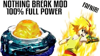 NOTHING BREAK SPECIAL MOVE 100 FULL POWER Mirage Fafnir In REAL LIFE BEYBLADE BURST SPARKING 超王 [upl. by Aicital508]