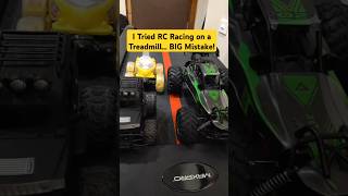 I Tried RC Racing on a Treadmill… BIG Mistake Bigboyztinycars RCTreadmillChallenge RacingGoneWrong [upl. by Alphonso]