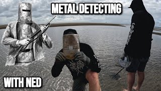 Metal Detecting With Ned  Australian Beach [upl. by Yanaton]