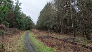 Ashington Colliery RailwayButterwell Line near Ashington  March 2024 [upl. by Clara883]