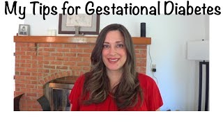 My Tips to control Gestational Diabetes with diet amp exercise  10 Weeks with GD [upl. by Patman]