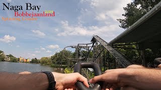 NAGA BAY DIZZ SPINNING COASTER  ONRIDE  BOBBEJAANLAND 2019 [upl. by Enomar]