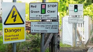 Cannons Mill Lane Level Crossing Hertfordshire [upl. by Oflodur]