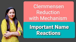 Clemmensen ReductionMechanismCBSEHBSENEETMAINS [upl. by Juliano858]