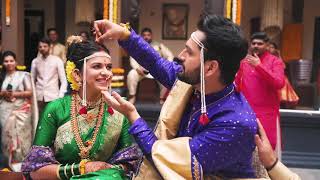 Marathi film actor Siddharth Chandekar traditional wedding film I Gaatha [upl. by Rustin]