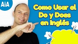 Como Usar el Do y Does En Inglés Aprender Ingles Americano [upl. by Eniruam463]