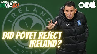 Did Poyet Reject Ireland I Lansdowne Roar LIVE [upl. by Niwri818]