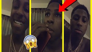 NBA YoungBoy GETS EMOTIONAL AND CRIES AFTER HIS MOM CALLS HIM [upl. by Naitsirc]