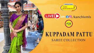 Kuppadam Pattu Sarees  WEAVERS PRICE Offer VALID FOR 24HRS ONLY Kancheepuram Varamahalakshmi Silks [upl. by Boff289]