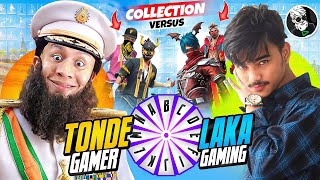 Laka Gamer Vs Tonde Gamer Best Collection Battle 😎 Free Fire Max [upl. by Ackerman297]