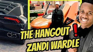 The Hangout With Andile Mpisane amp His Car Collection on Zandi Wardle The Hangout Ep1 [upl. by Dyanna]