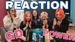 GDRAGON  POWER Official Video  REACTION with BaseLineBL [upl. by Notlrak]