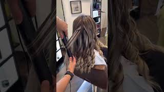 Bouncy Straightener Curls  ghd [upl. by Attlee67]