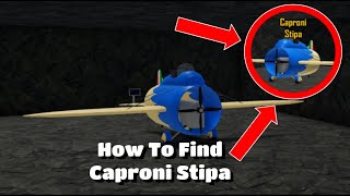 How to Find and Fly the New Caproni Stipa  Pilot Training Flight Simulator [upl. by Etnud922]