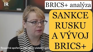 BRICS roste sankcemi Spojených států  Ilona Švihlíková [upl. by Orna654]