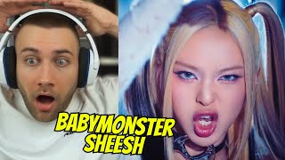 OMG BABYMONSTER  ‘SHEESH’ MV  REACTION [upl. by Aynat]