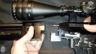 Weihrauch HW100 partial disassembly and power adjustment hammer and regulator [upl. by Narba339]