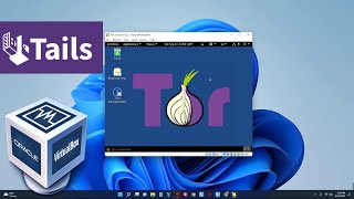 How to Install Tails OS 54 in VirtualBox  Browse Anonymously [upl. by Johiah]