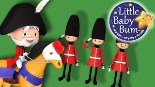 The Grand Old Duke Of York  Nursery Rhymes for Babies by LittleBabyBum  ABCs and 123s [upl. by Shaffer376]