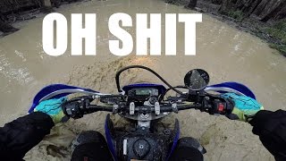 HOW DEEP CAN A WR250R GO [upl. by Abekam47]