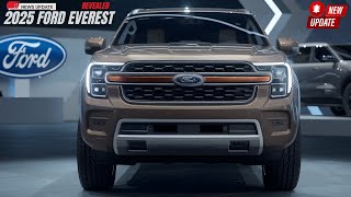 2025 Ford Everest  A First Look at Ford’s Toughest SUV Yet [upl. by Netsirc]