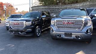 2019 Sierra Denali amp 2018 Sierra Denali  Quick Compare [upl. by Wong]