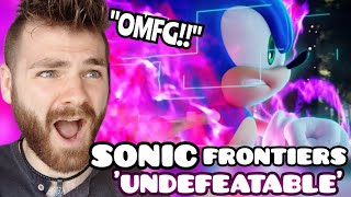 First Time Hearing quotUndefeatablequot  Sonic Frontiers OST  REACTION [upl. by Adivad]