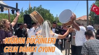 Kaman Düğünleri Gelin Damat Oyunu [upl. by Aelram609]