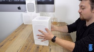 Apple HomePod weiß Unboxing und erster Eindruck  touchbenny [upl. by Nogem]