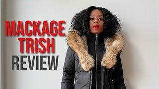 Updated Review of Mackage Trish Down Coat with Tryon [upl. by Marianne]