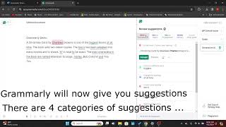 Grammarly Premium Tutorial [upl. by Acira37]