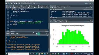 AcceptanceRejection Method in R  Methods of Generating Random Samples in R [upl. by Aropizt478]