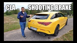 MercedesBenz CLA Shooting Brake 2020 ENG  Test Drive and Review [upl. by Rafat]