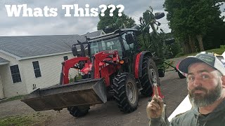 New Tractor On The Farm To Keep Up With The Hay Crop [upl. by Habeh]