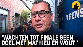 Wilfried Peeters quotWachten tot finale heeft geen doel met Mathieu van der Poel en Wout van Aertquot [upl. by Enileve]